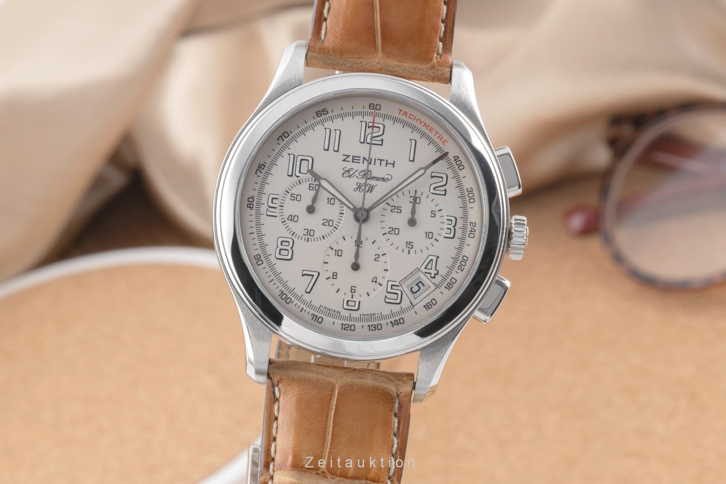 Zenith El Primero chronograph steel manual winding men's watch 01.0500.420  [2503276]