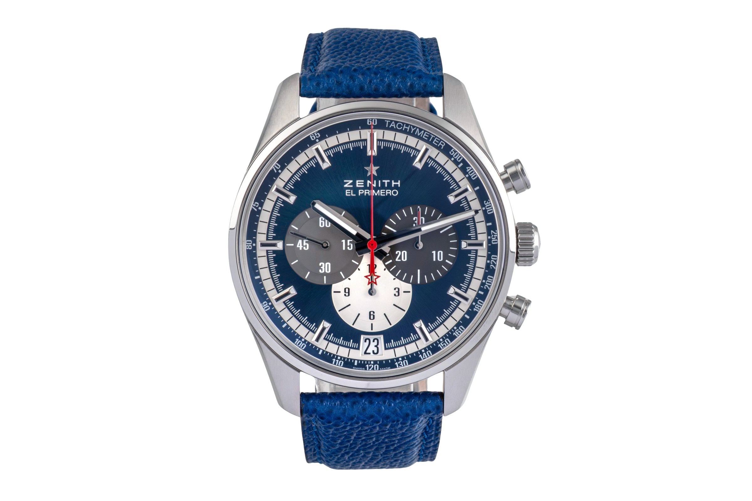 Zenith El Primero chronograph steel automatic men's watch 03.2040.400/53.C802  [2503557]
