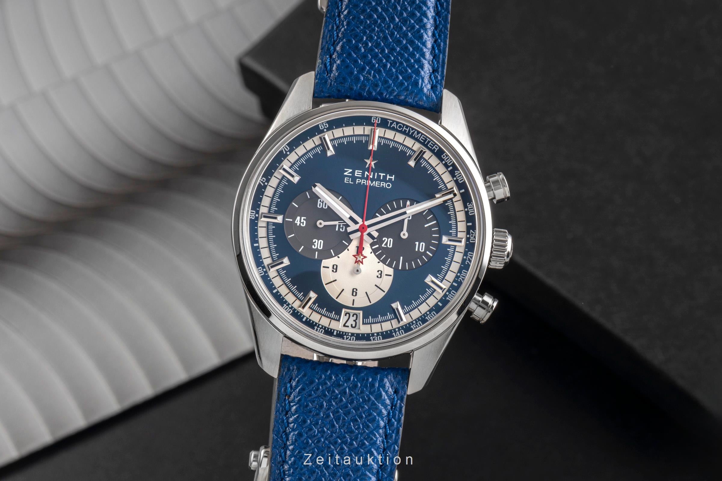 Zenith El Primero chronograph steel automatic men's watch 03.2040.400/53.C802  [2503557]