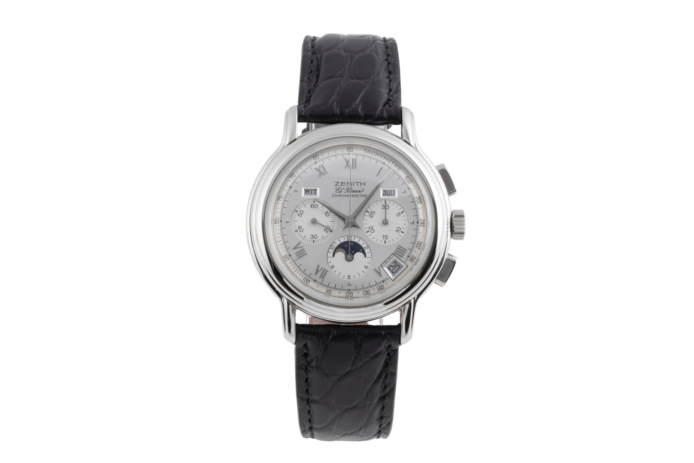 Zenith El Primero chronograph steel automatic men's watch 14/01.0240.410  [2503616]
